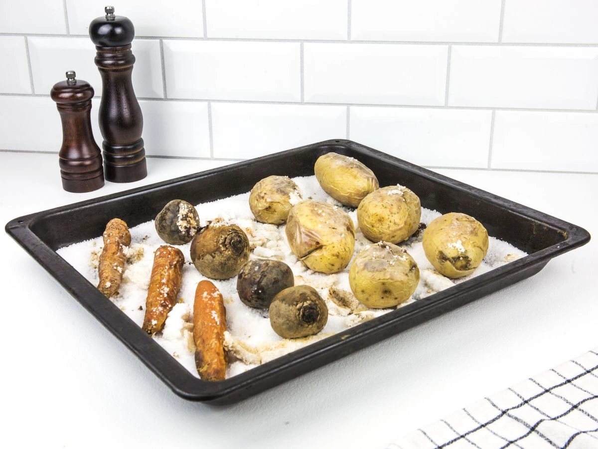 Шаг 3: Салат из запеченных овощей