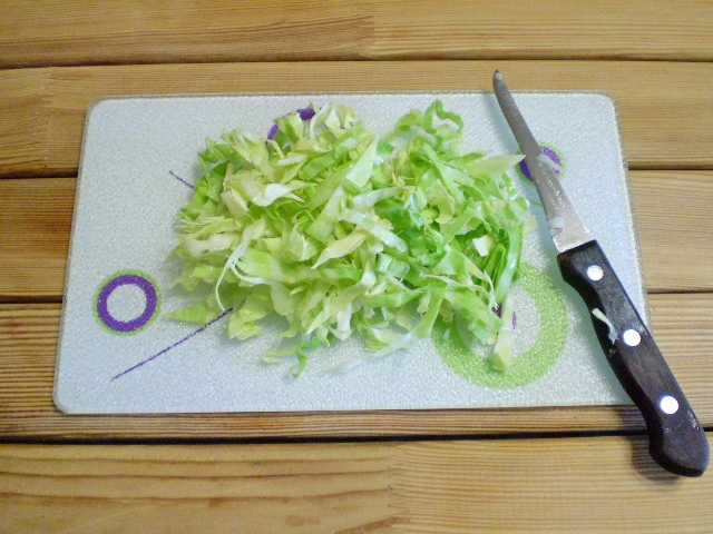 Шаг 3: Салат лет ний