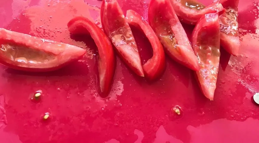 Салат Летний с баклажанами: шаг 3