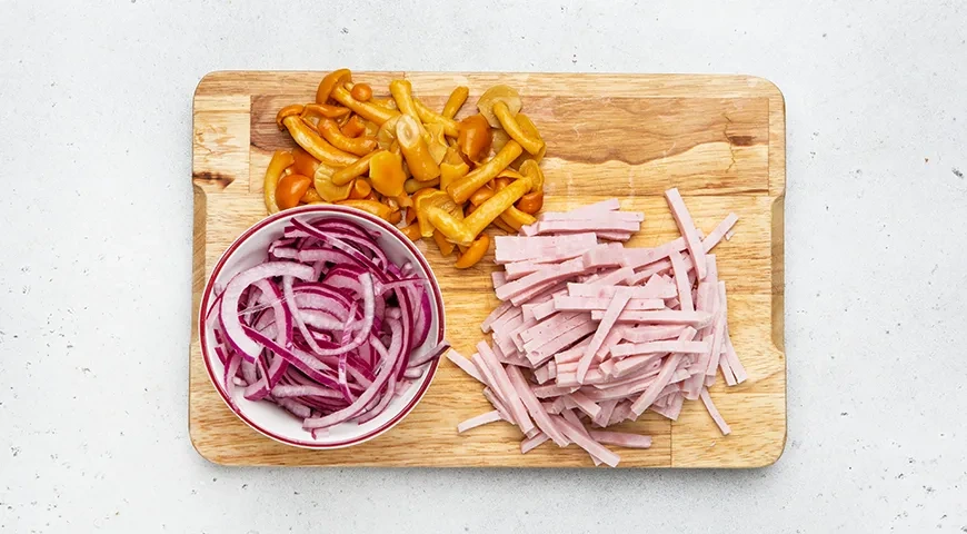 Салат «Мужская мечта»: шаг 3