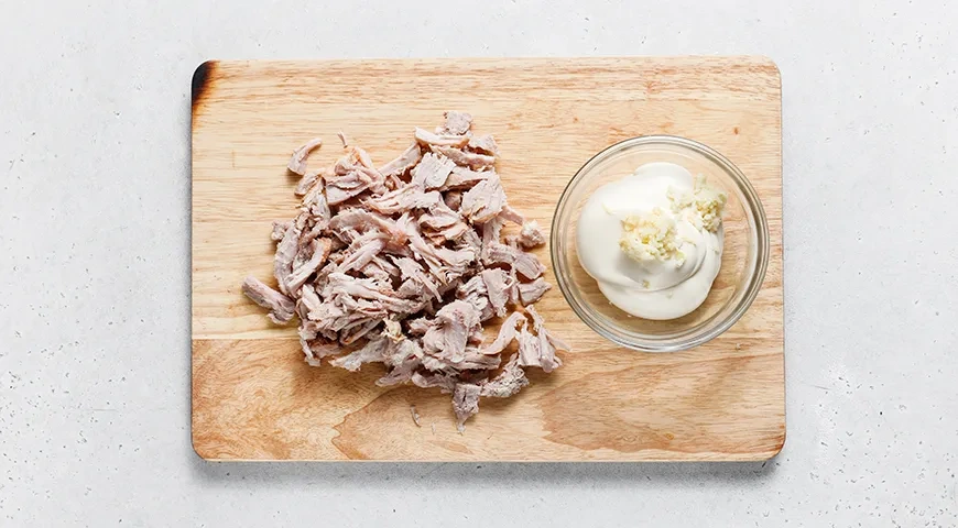 Салат «Настоящий полковник»: шаг 3