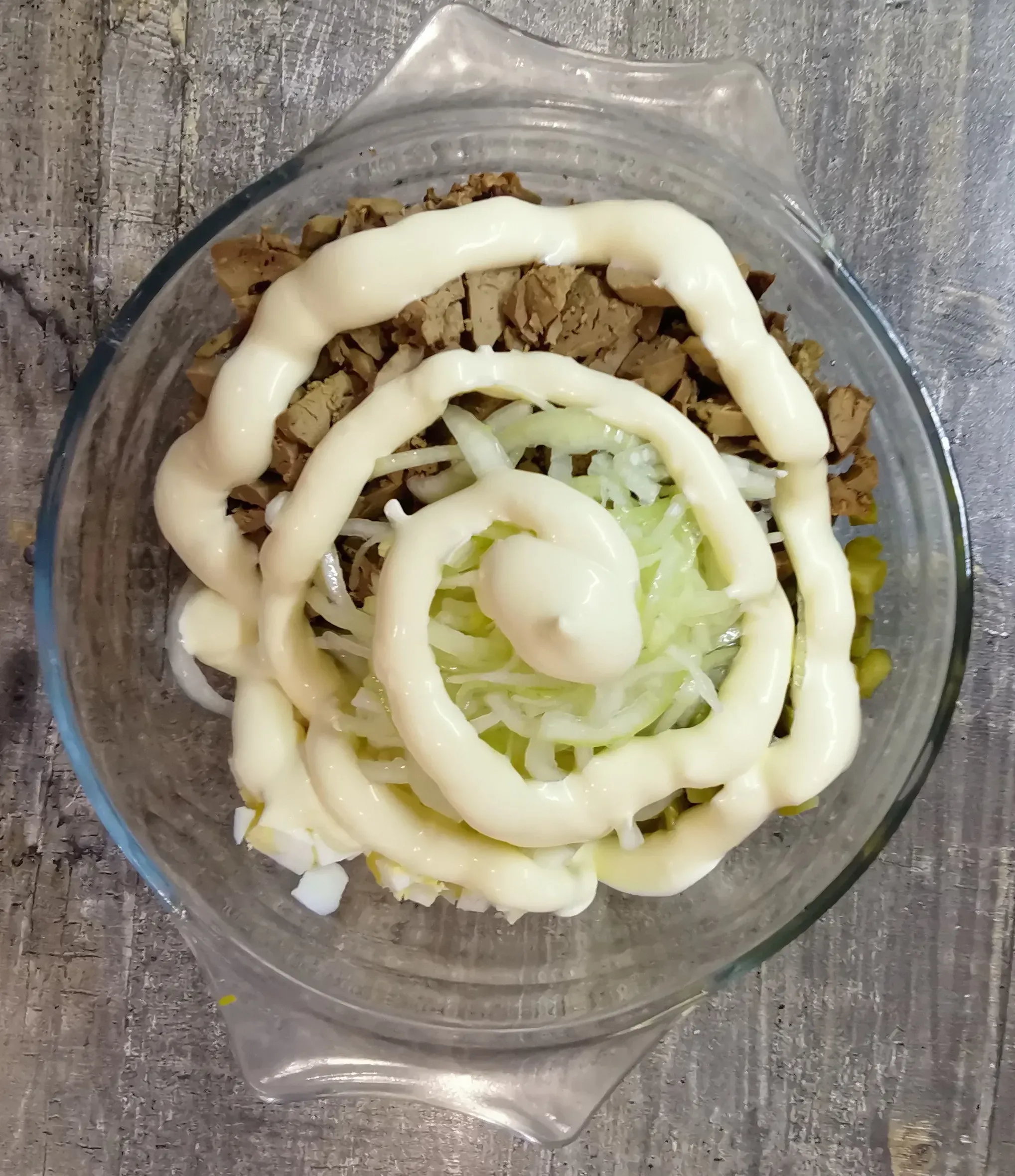 Салат «Пассажирский»: шаг 3