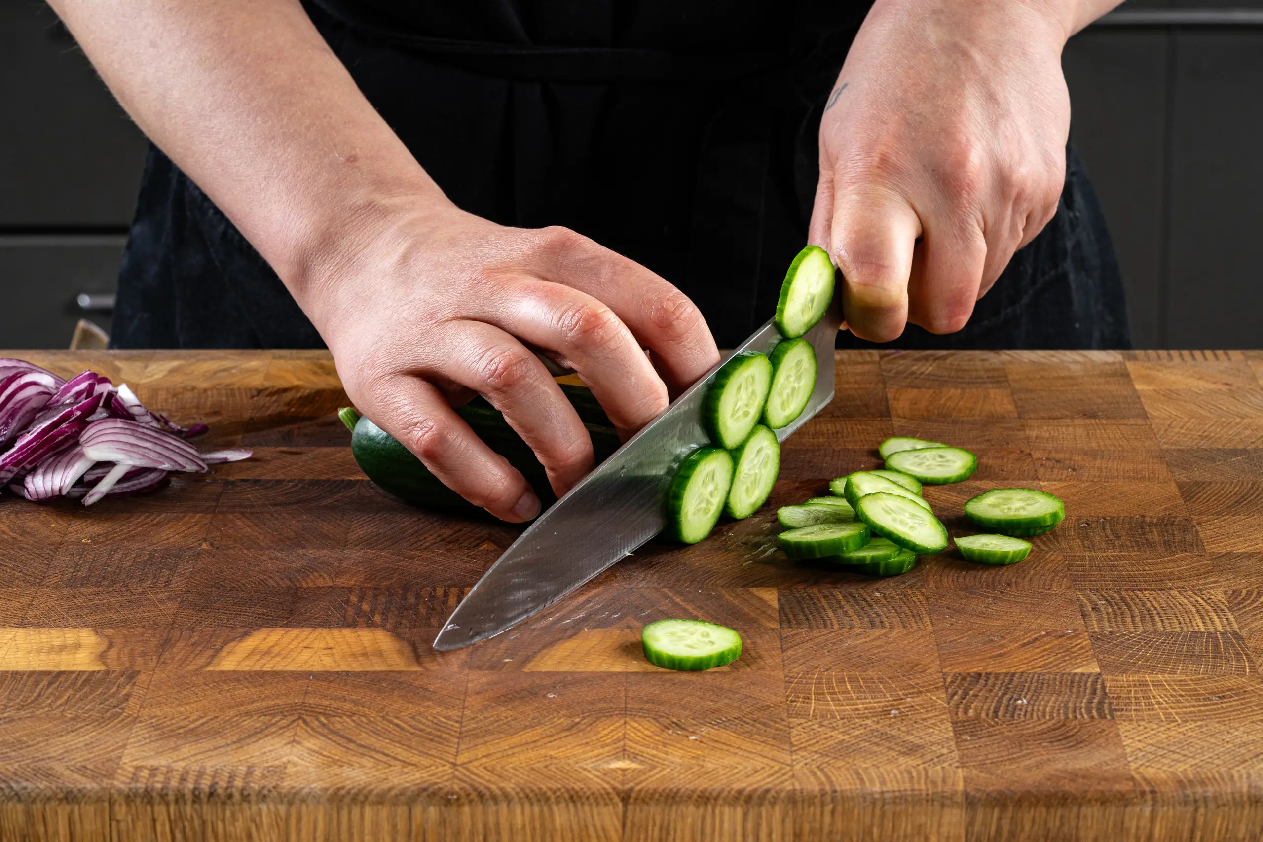 Шаг 3: Салат с фаршем по-корейски