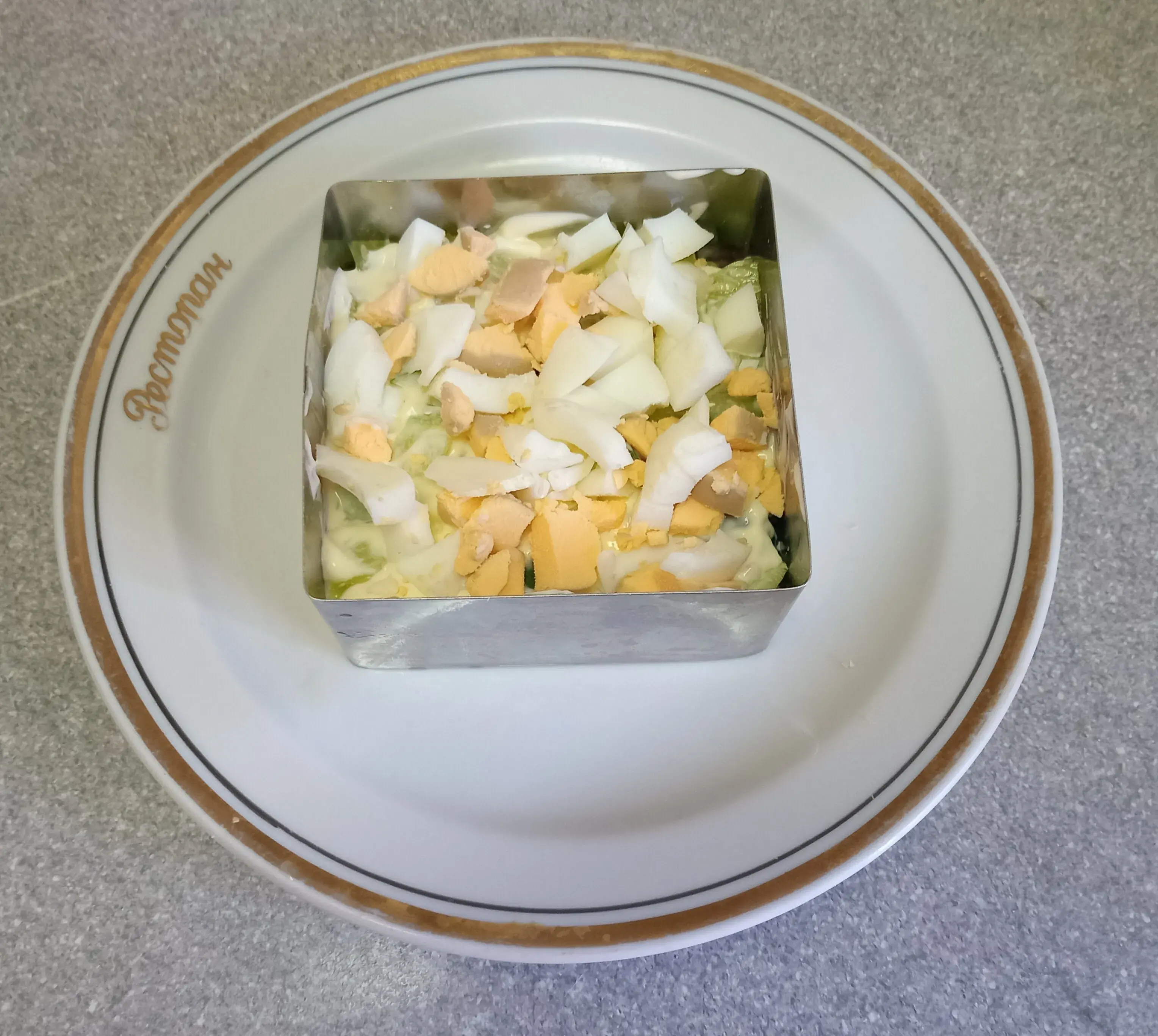 Салат с говяжьим языком: шаг 3