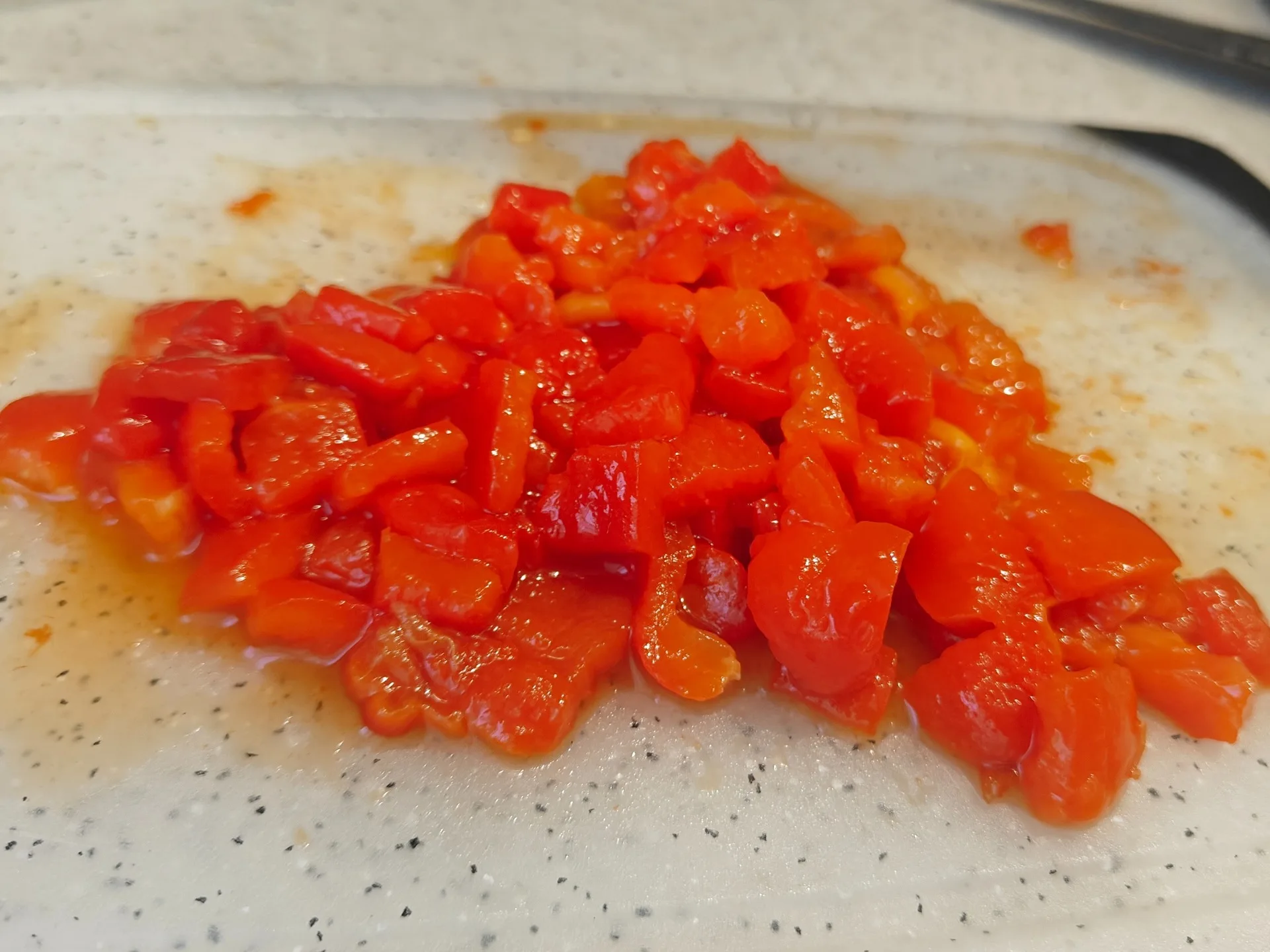 Шаг 3: Салат с гребешками и запеченными овощами