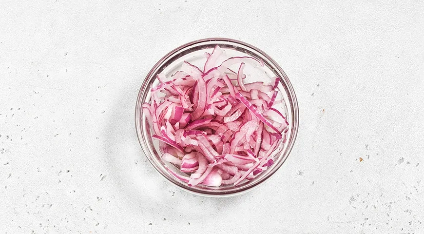 Салат Татарский с говядиной: шаг 3