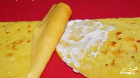 Шаг 3: Салата Пенек с опятами