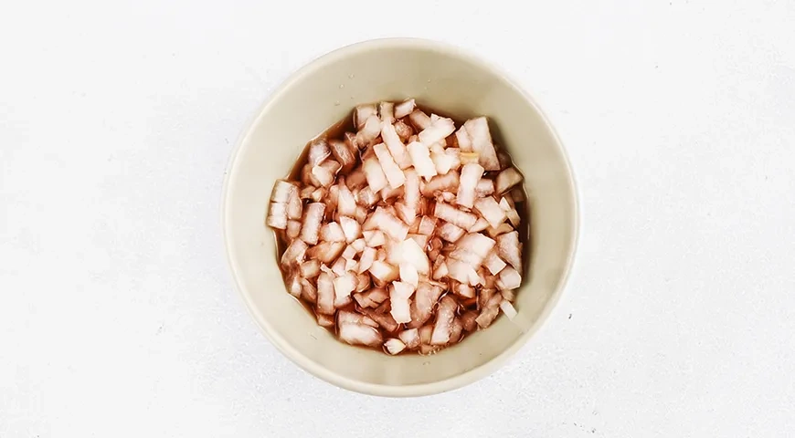 Селедка под зеленой шубой: шаг 3