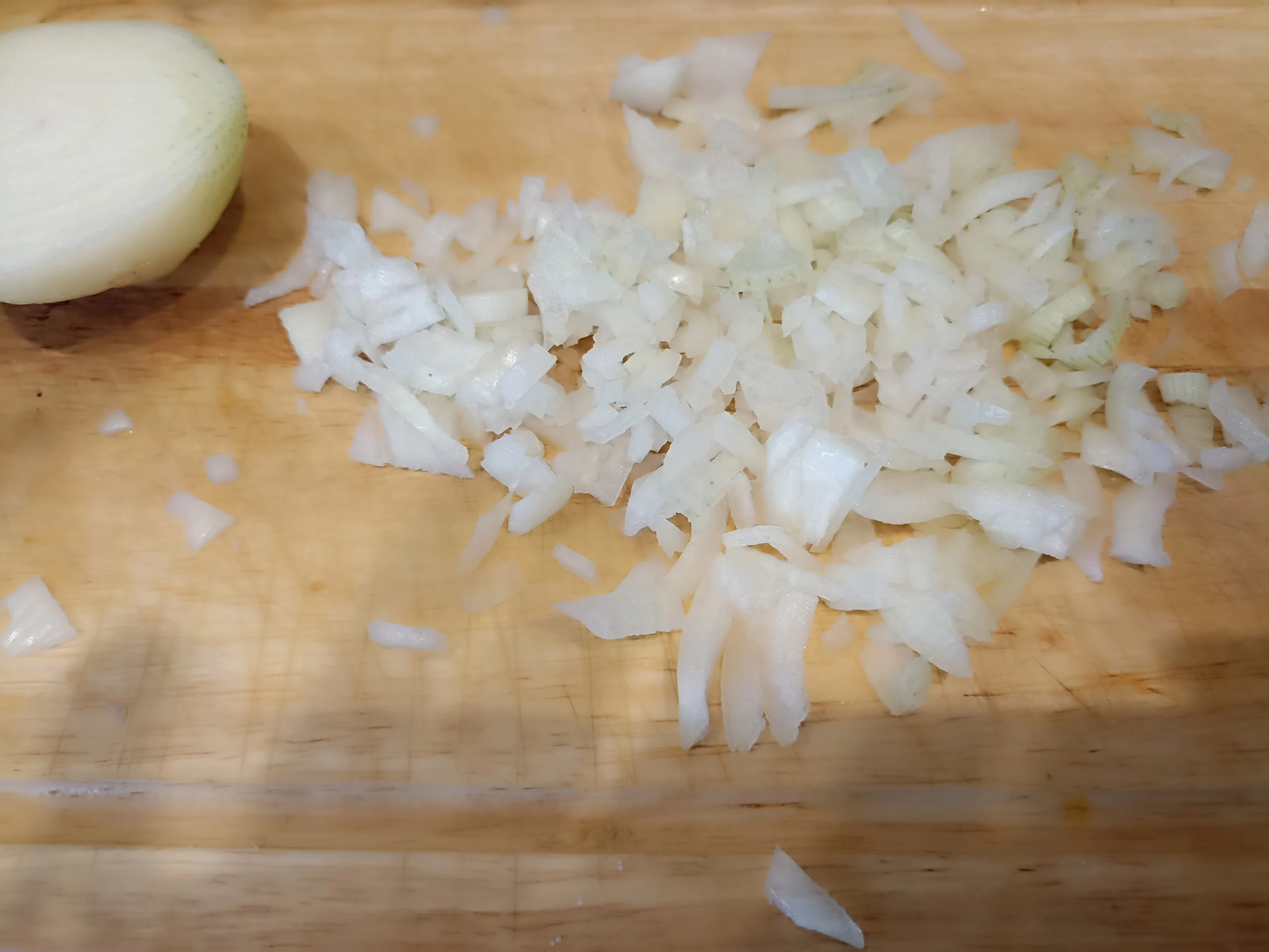 Шаг 3: Семга в сливках