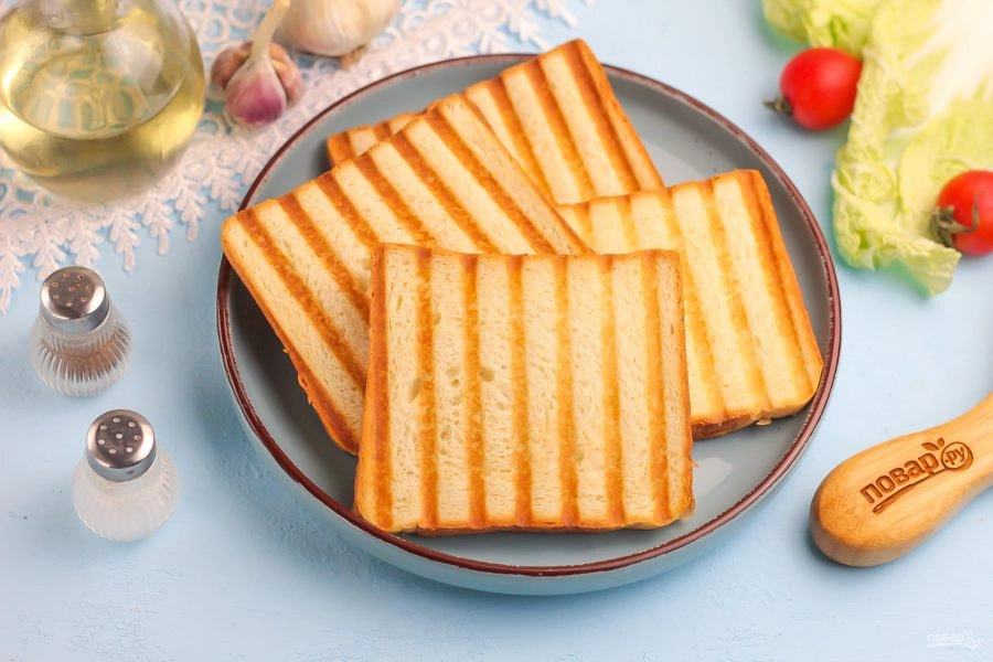 Шаг 3: Сэндвич с индейкой