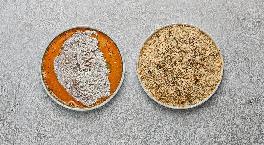 Шницель из индейки в духовке: шаг 3