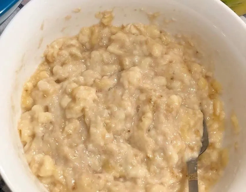 Шоколадно-банановый кекс: шаг 3