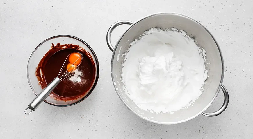 Шоколадное суфле: шаг 3