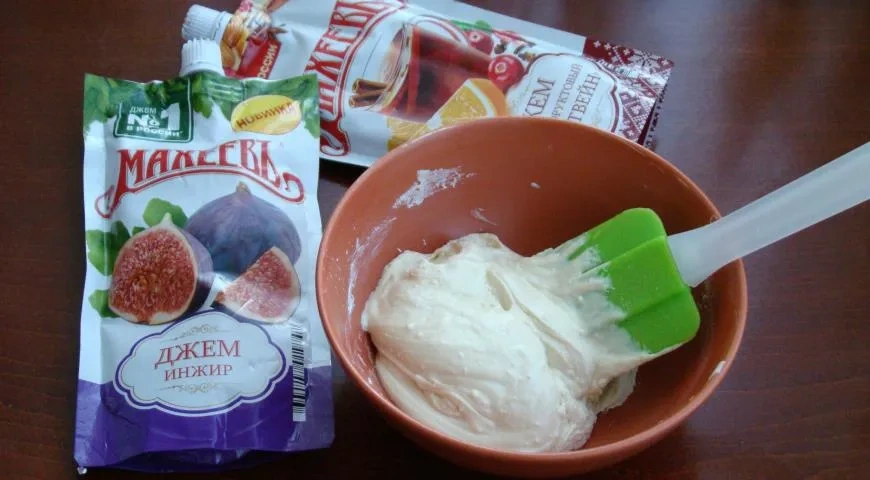 Шоколадные хинкали с джемом "Махеевъ" к 23 февраля: шаг 3