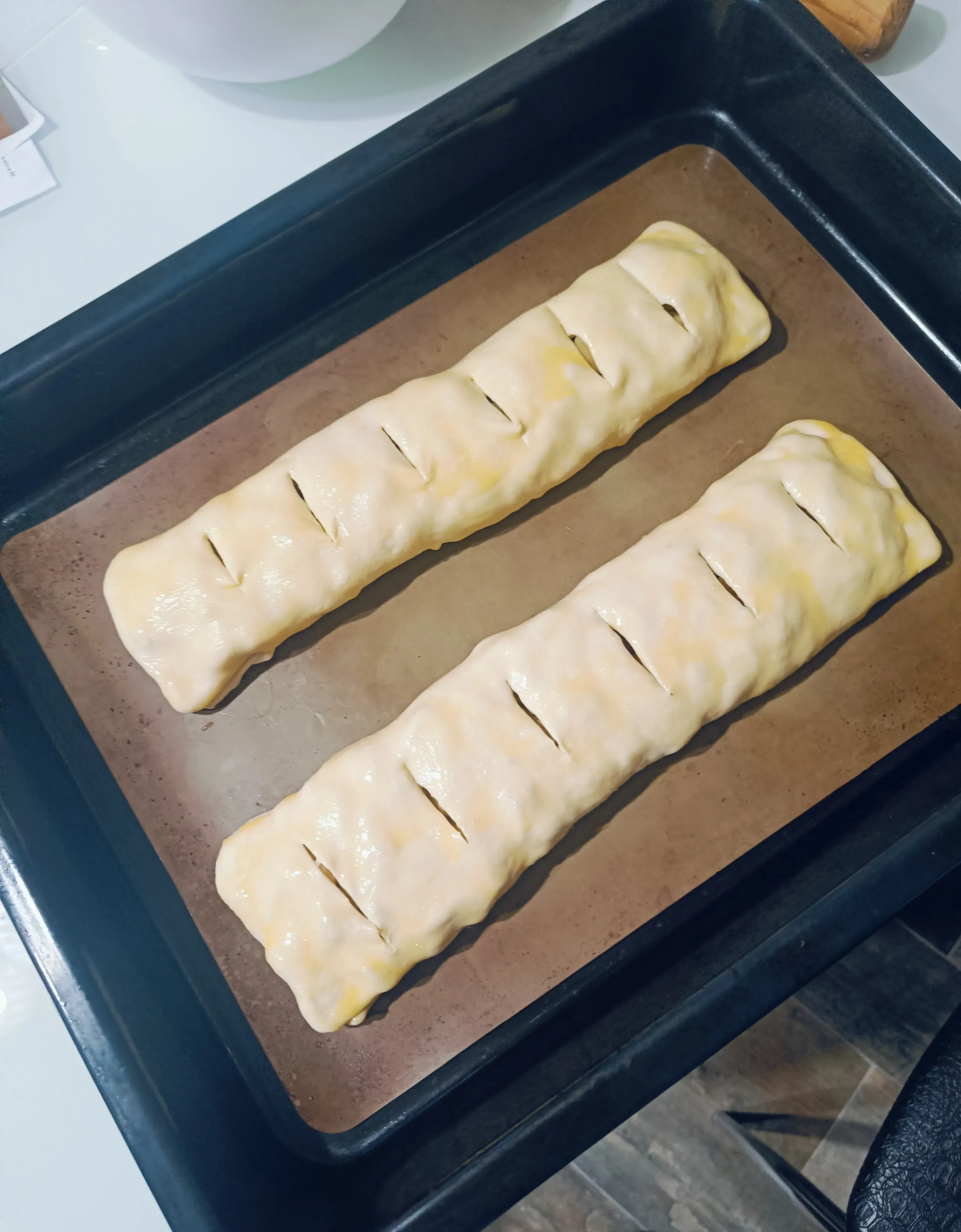 Штрудель яблочно-тыквенный с корицей: шаг 3