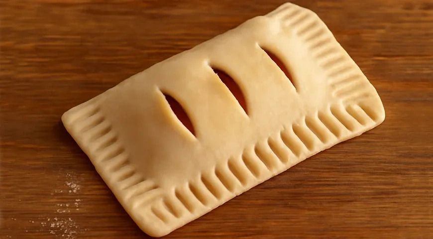 Слойки с абрикосами из слоеного теста: шаг 3