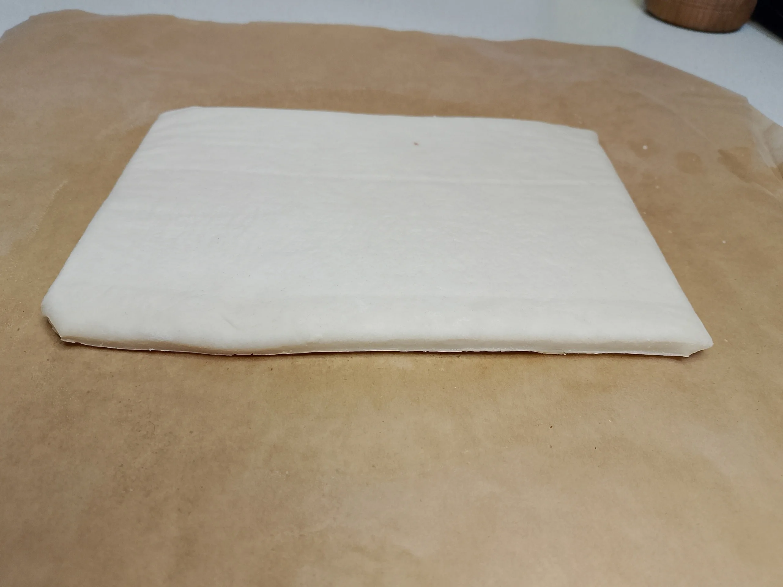 Шаг 3: Слойка с грибами и сыром