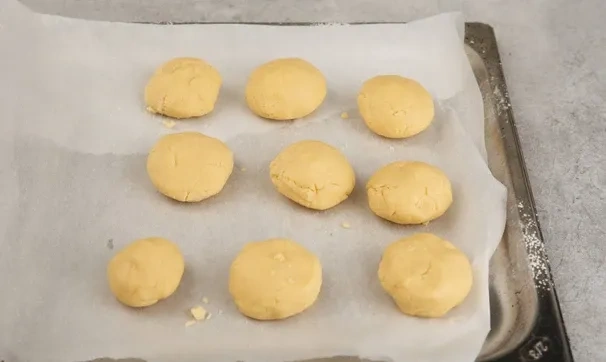 Снежное печенье: шаг 3