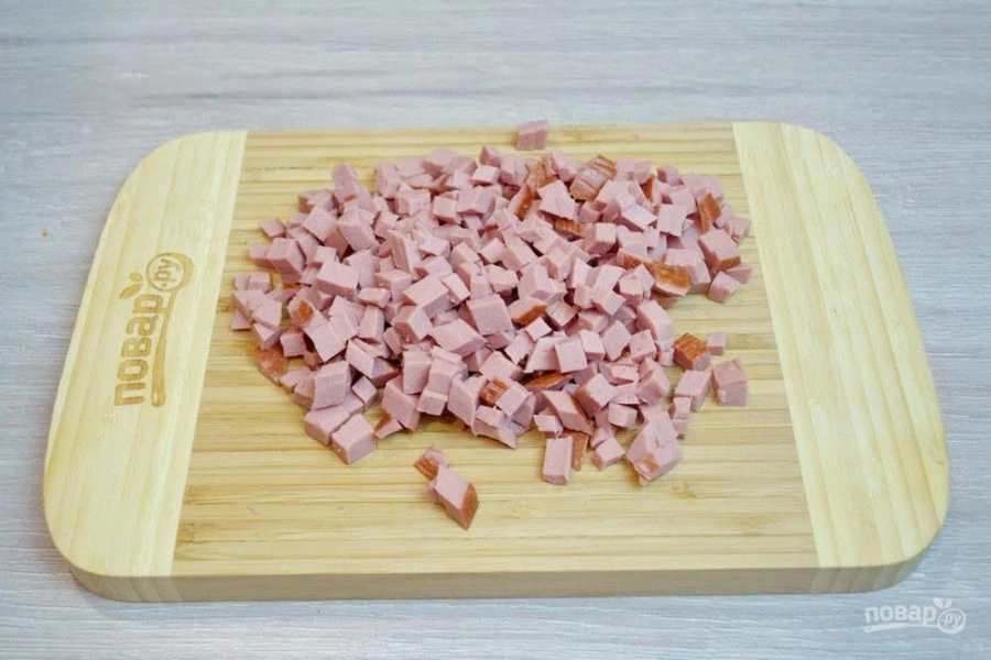 Шаг 3: Солянка с бор ная мясная