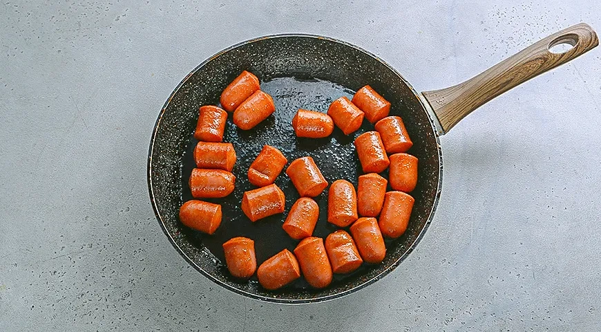 Спайси-сосиски: шаг 3