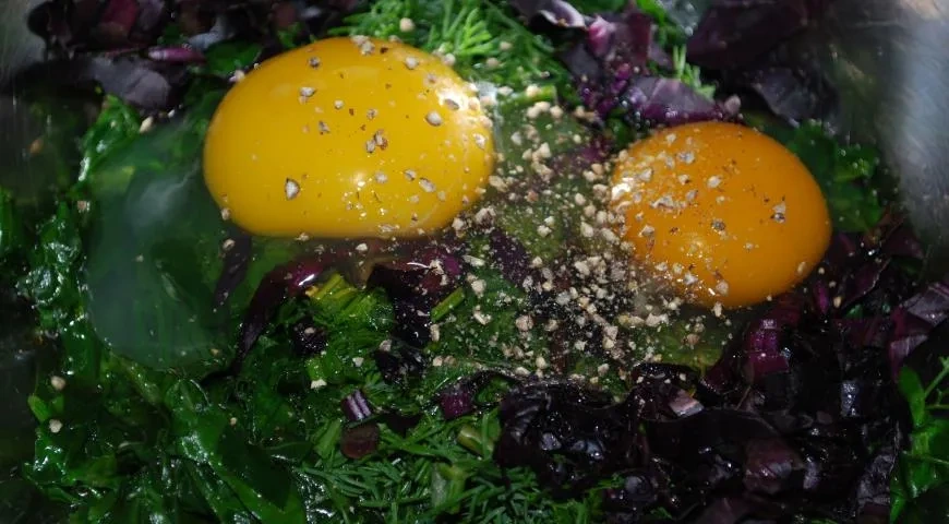 Спанакопита (греческий пирог со шпинатом): шаг 3