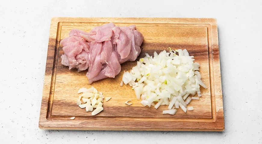 Суфле из филе индейки: шаг 3