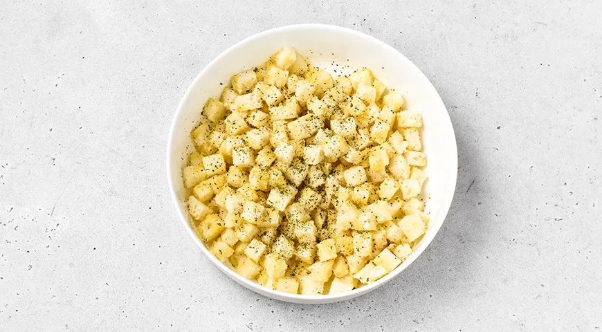 Сухарики для «Цезаря»: шаг 3