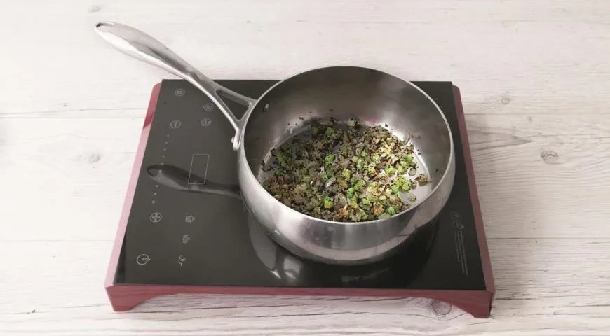 Суп из цветной капусты с диким рисом: шаг 3