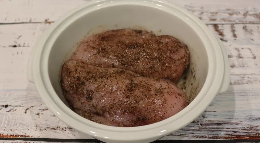 Сушеная курица к пиву: шаг 3