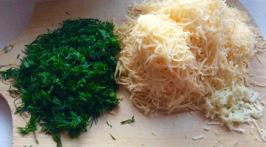 Сырные блинчики: шаг 3