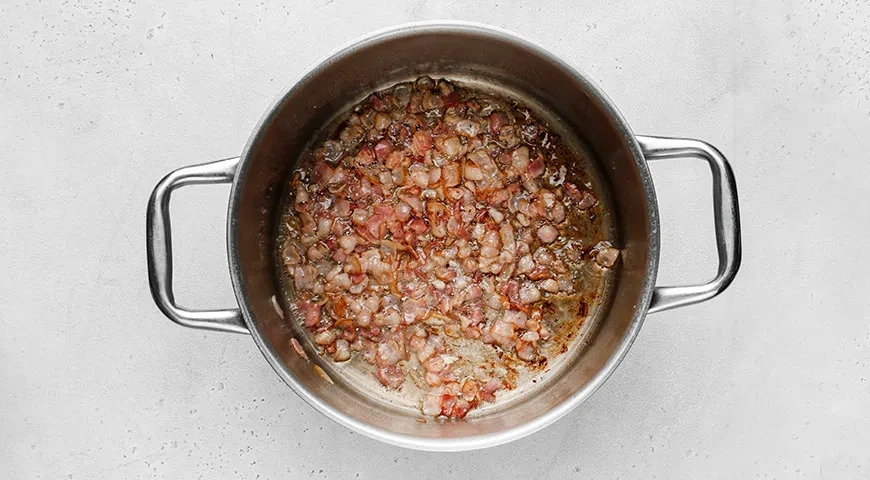 Сырный крем-суп с беконом: шаг 3