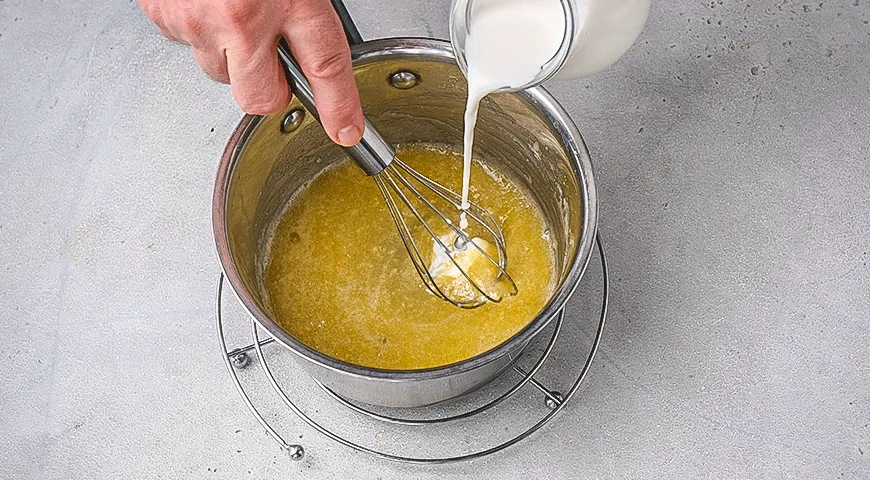 Сырный соус чеддер: шаг 3