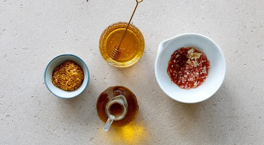 Сытный салат из печеных овощей: шаг 3