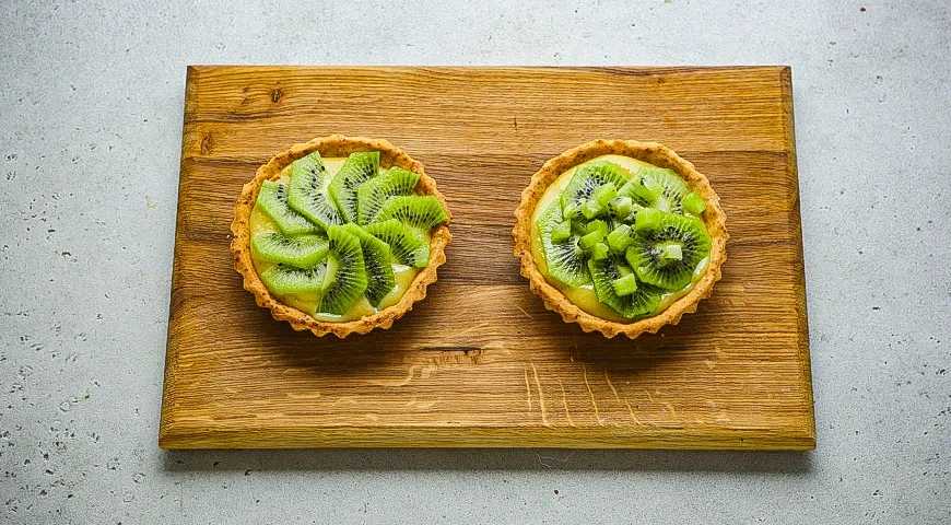 Тарталетки с киви: шаг 3