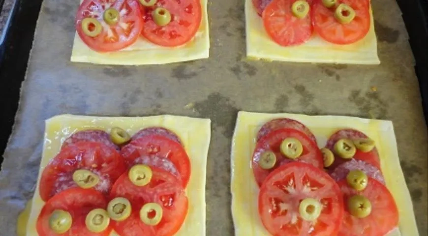 Тарталетки в средиземноморском стиле: шаг 3