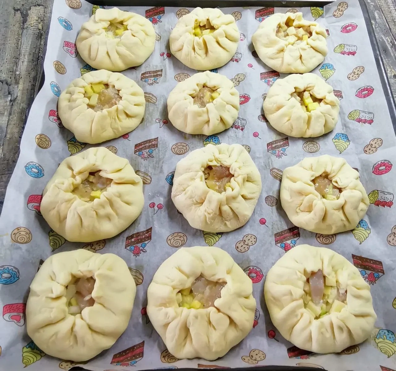 Татарские пироги Вак балиш: шаг 3