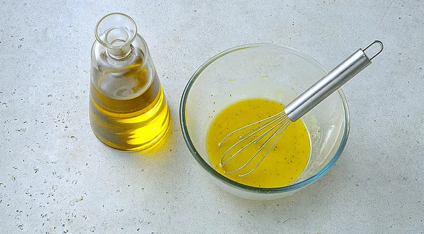 Теплый салат из чечевицы с тунцом: шаг 3