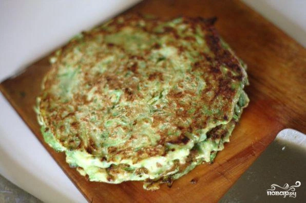 Шаг 3: Торт из кабачков