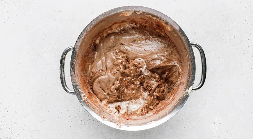 Торт «Киндер пингви»: шаг 3