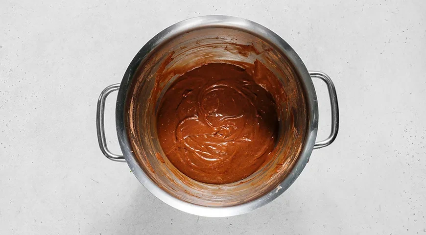 Торт «Улыбка негра» на кефире: шаг 3