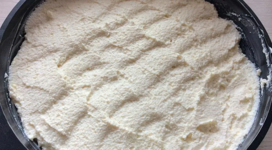 Простая творожная запеканка: шаг 3