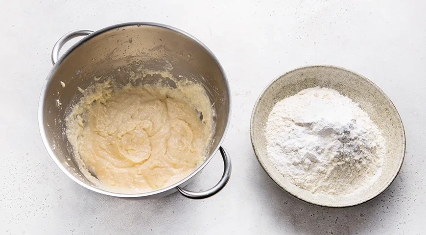 Творожный кекс по ГОСТу: шаг 3