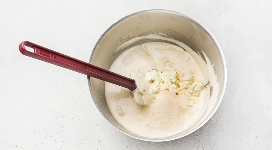 Творожный пирог в мультиварке: шаг 3