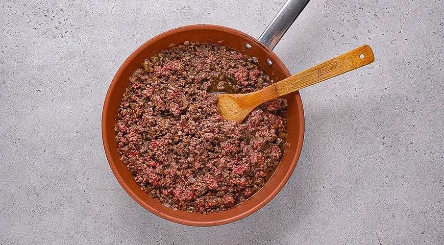 Тыквенная запеканка с фаршем: шаг 3