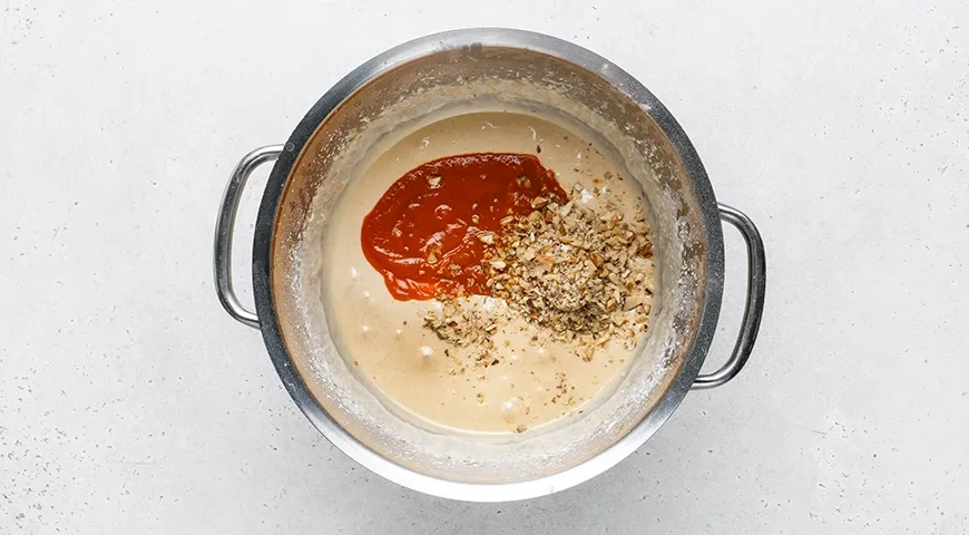 Тыквенный торт с крем-чизом: шаг 3