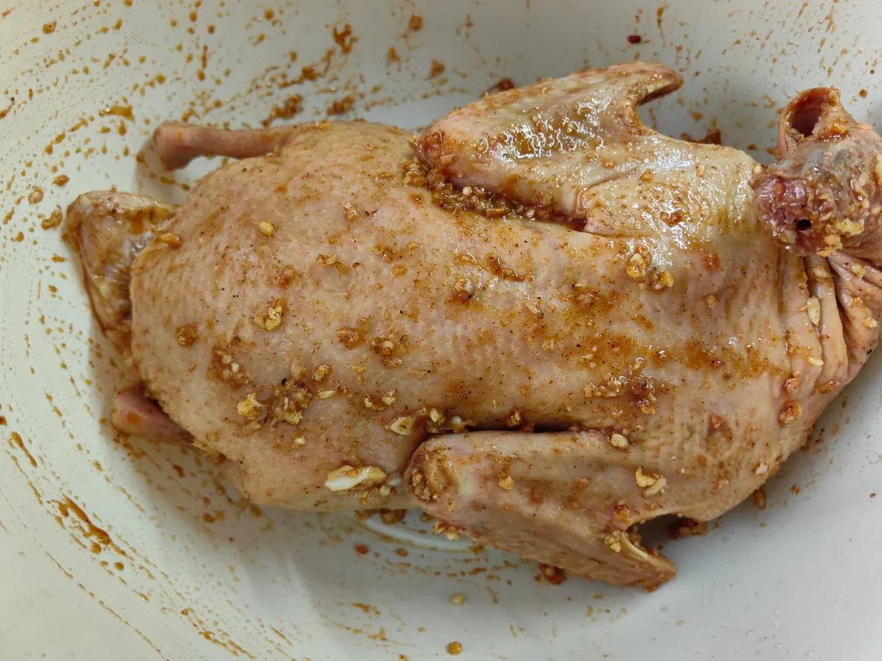 Утка с яблоками: шаг 3