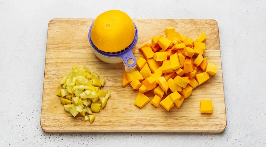 Варенье из тыквы с лимоном: шаг 3