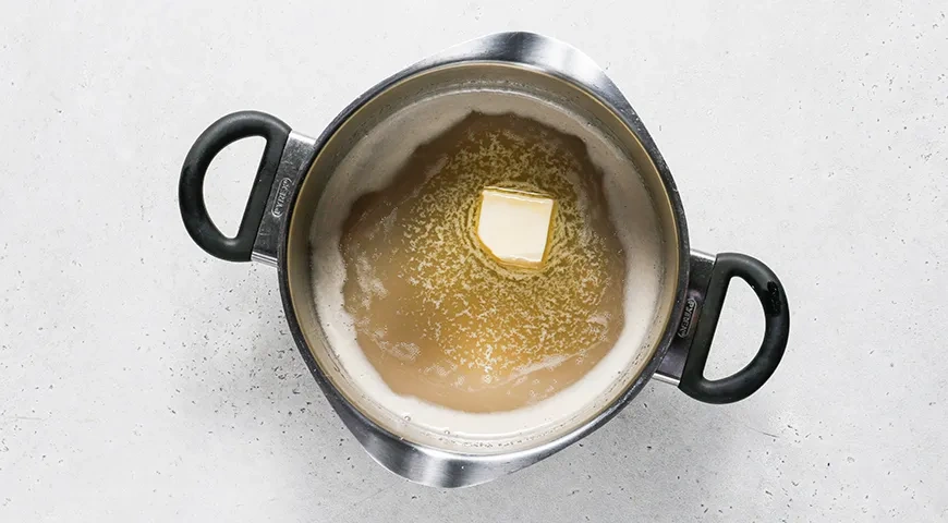 Вареный сахар на молоке: шаг 3