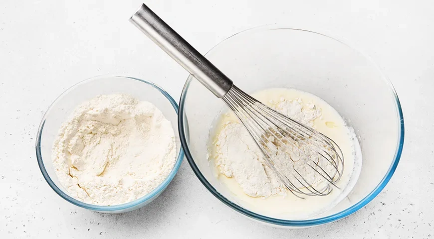 Вергуны на кефире: шаг 3