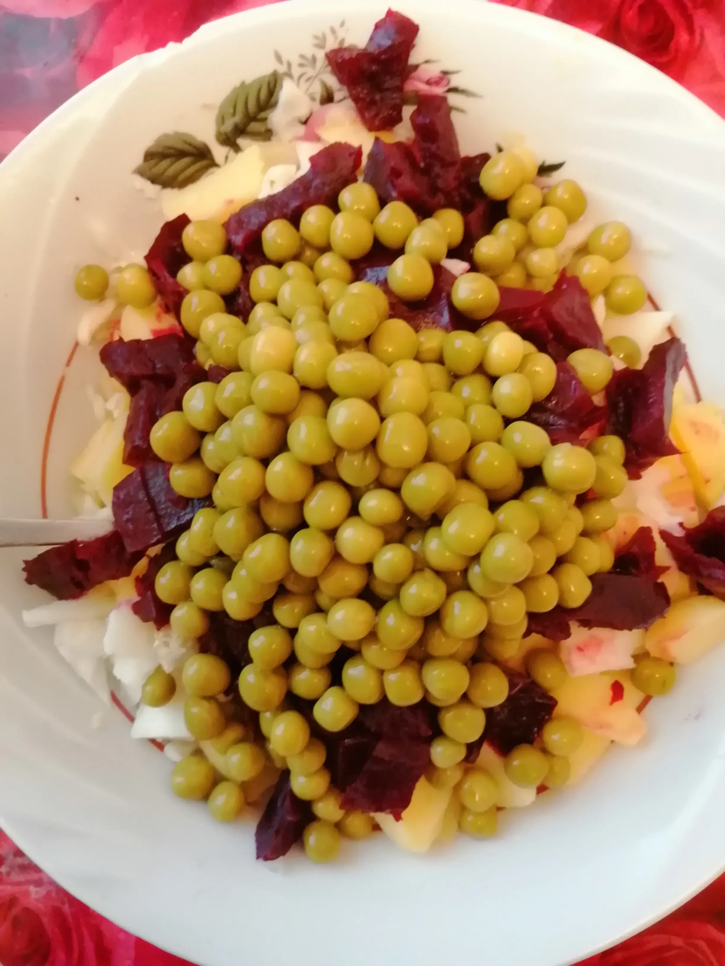 Винегрет со свежей капустой: шаг 3